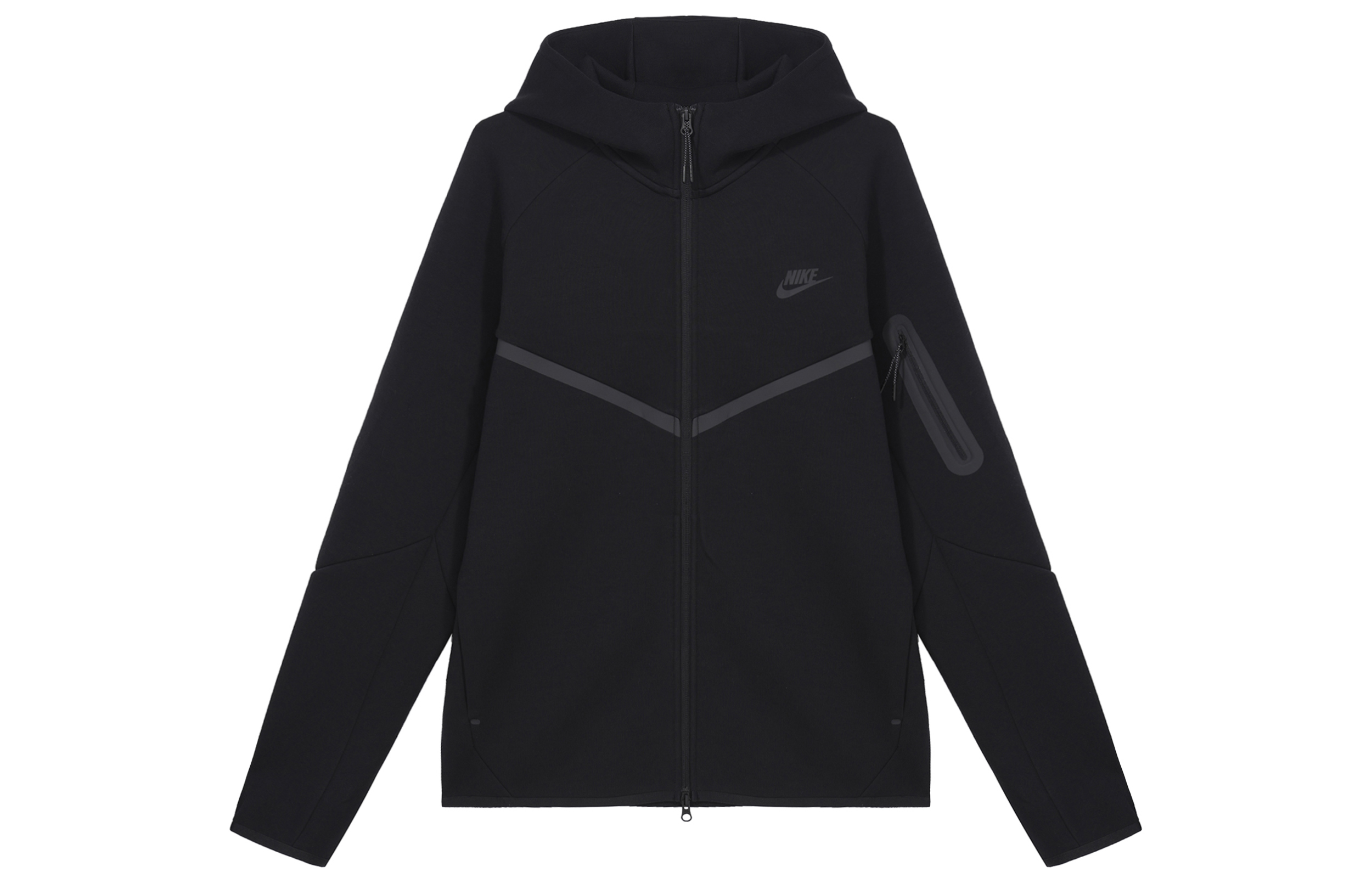 Nike Sportswear Tech Fleece WINDRUNNER风行者系列 连帽纯色舒适时尚夹克外套 男款 黑色